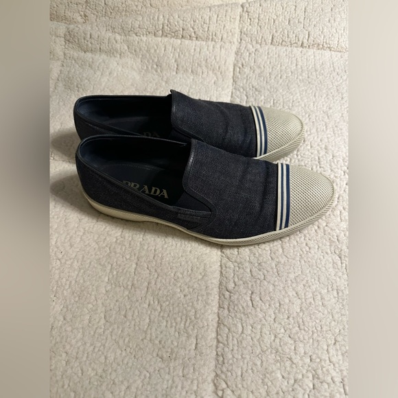 Prada denim slip-ons - Picture 2 of 4